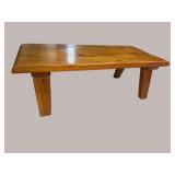 LARGE PINE CUSTOM COFFEE TABLE