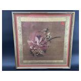 FLORAL BASKET PRINT IN FRAME