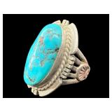 STERLING TURQUOISE RING