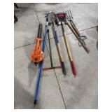 7 PC OUTDOOR TOOL LOT