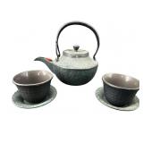 IRON ORIENTAL TEA SET