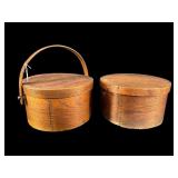 2 ANTIQUE SHAKER BOXES