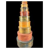 SET OF 9 GRADUATED NESTING BOXES