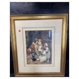 PRINT TITLED FAMILY FAVOURITES BY ARTHUR JOHN