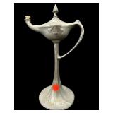 ANTIQUE KAYSERZINN PEWTER OIL LAMP CIGAR LIGHTER
