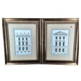 2 ARCHITECTURAL ENGRAVINGS