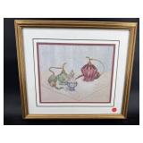 PERFUME BOTTLE PRINT IN FRAME