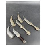 LOT OF 3 MIDDLE EASTERN DAGGERS