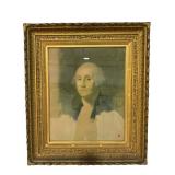 ANTIQUE PORTRAIT OF GEORGE WASHINGTON