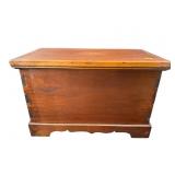 MINIATURE EAGLE INLAID ALL DOVETAILED BLANKET BOX