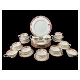 31 PCS LENOX PEMBROOK PORCELAIN CHINA