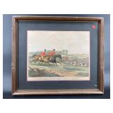 BATCHELORS HALL PLATE FOUR HAND COLORED LITHOGRAPH
