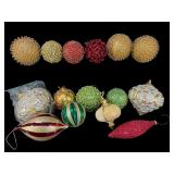 LOT OF 15 ASSORTMENT QUALITY CHRISTMAS ORNAMENTS