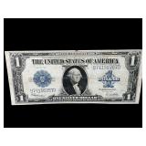 1923 LARGE $1 BLUE SEAL NOTE