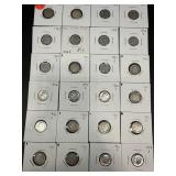 LOT OF 24 SILVER ROOSEVELT DIMES