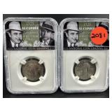 2 1925 WALKING LIBERTY QUARTERS