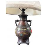 CLOISONNE ANTIQUE TABLE LAMP