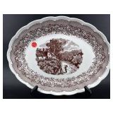 SWISS LANDSCAPE ITALY TRANSFER PLATTER