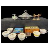 LARGE LOT OF MISC PORCELAIN, DECORATIVE ITEMS