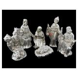 6 PC NATIVITY SCENE
