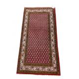 4FT 9IN X 2FT 4IN HANDMADE SAROUK RUNNER
