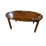 CHERRY SIDE LIFT CHIPPENDALE BUTLERS TABLE