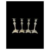 2 PRS HEAVY ORNATE ROGERS & SON SILVERPLATE