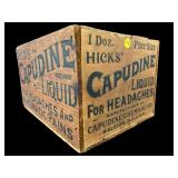 ANTIQUE HICKS CAPUDINE LIQUID FOR HEADACHES