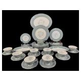 40 PCS CASTLETON CHINA FLAIR