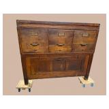 LARGE STACKING FILE CABINET