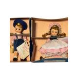 MADAME ALEXANDER JACK 455 & JILL 456 DOLL IN BOX;