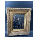 ORNATE GOLD PAINTED FRAME SHADOWBOX MIRROR