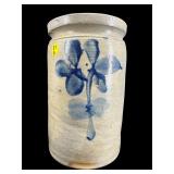 ANTIQUE STONEWARE BLUE MARK CROCK
