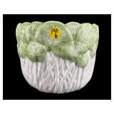LARGE CERAMIC CABBAGE PLANTER