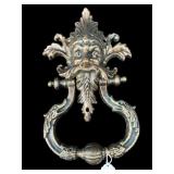 LARGE DECORATIVE GARGOYLE DOOR KNOCKER