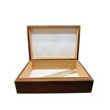 GENUINE WALNUT WOODEN HUMIDOR