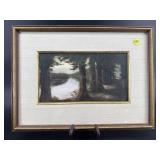 WATERCOLOR PAINTING IN FRAME