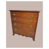 WELLINGTON HALL SOLID MAHOGANY ENTERTAINMENT CHEST