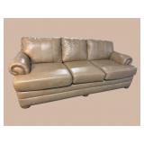 LEATHER ENGLAND FURNITURE CO LIKE NEW SOFA