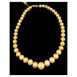 SINGLE STRAND OF SOUTH SEA PEARLS NECKLACE