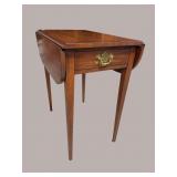 HENKEL HARRIS SOLID CHERRY PEMBROKE TABLE