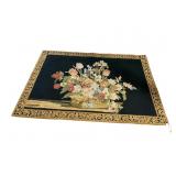 4 FT 5 IN X 3 FT 1 IN FLORAL HOOK RUG