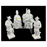 LOT OF 4 PORCELAIN ORIENTAL FIGURINES