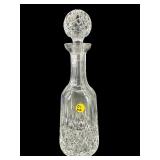 LARGE WATERFORD CRYSTAL LISMORE DECANTER WITH