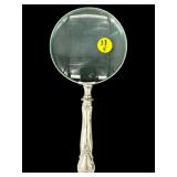 ANTIQUE WEB STERLING HANDLE MAGNIFYING GLASS