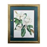 B. LONG MAGNOLIA WATERCOLOR PRINT