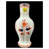 DELFT FLORAL PORCELAIN VASE