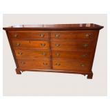 CRAFTIQUE SOLID MAHOGANY DRESSER