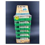 SLIM GEM FEATHERWEIGHT RAZOR AND BLADES WITH