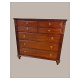 ETHAN ALLEN CHERRY OVERSIZED CHEST